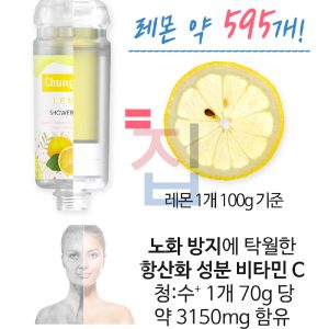 IONPOLIS Chung Su Korea Vitamin C Shower Filter_Lemon Vitamin